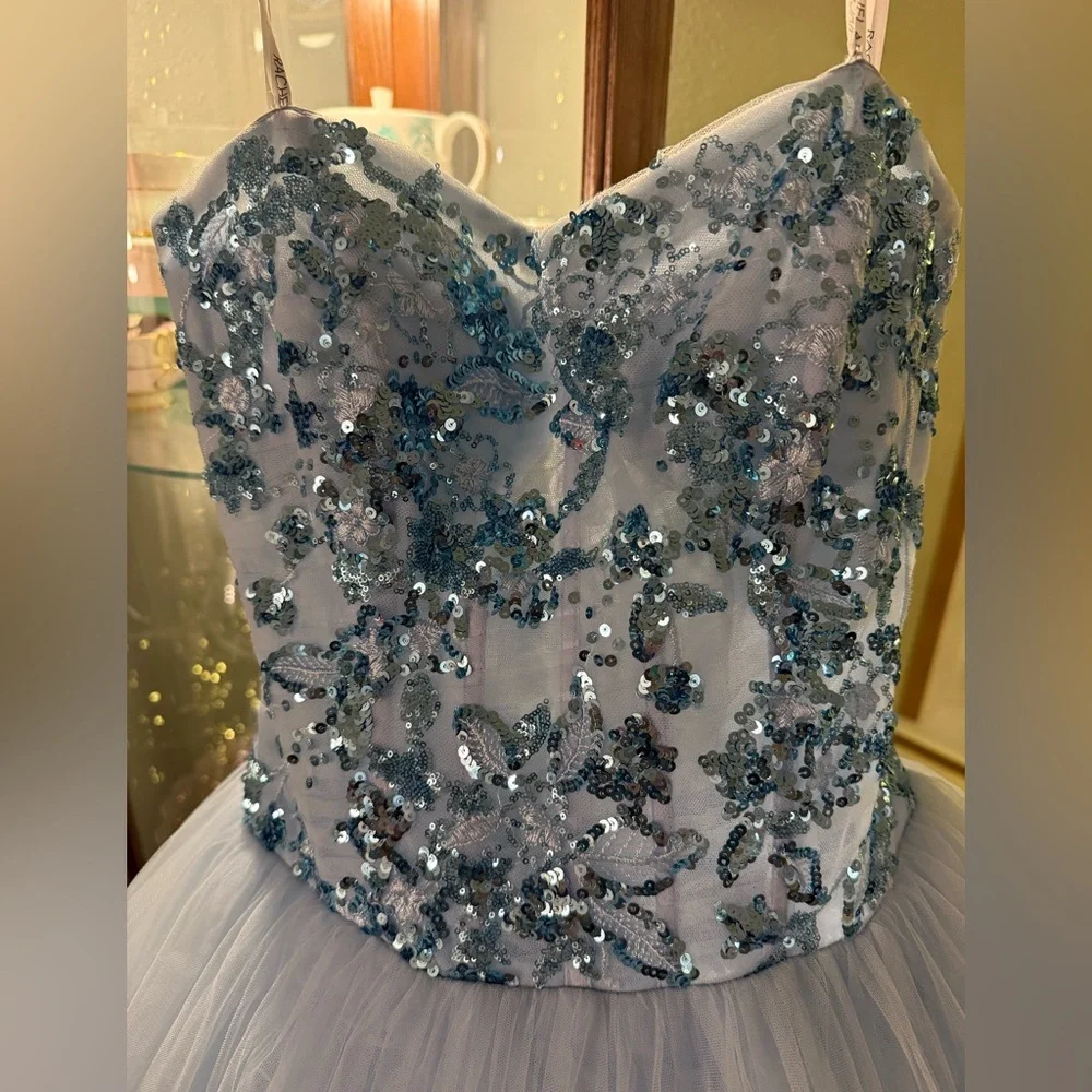 Pageant / Prom Gown by Rachel Allan size 6 - Picture 2 of 13